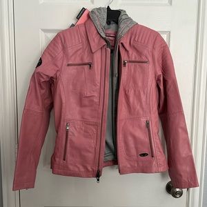 Harley-Davidson Pink Label 3-in-1 Leather Riding Jacket